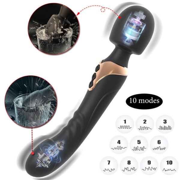 Hc11a6a1e3c9e406a8e57013dab142d5do Dual Ended Wand Vibrator for Women